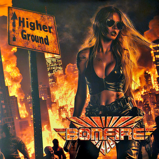 Bonfire - Higher Ground (LP, Album)
