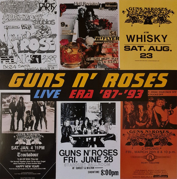 Guns N' Roses - Live Era '87-'93 (4xLP, RE, RM, 180)