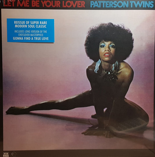 Patterson Twins - Let Me Be Your Lover (LP, Album, RE, RM)