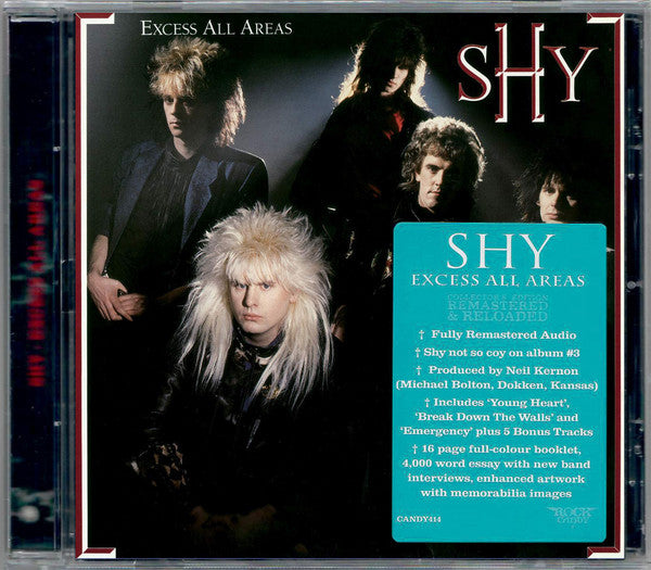 Shy (5) - Excess All Areas (CD, Album, Dlx, RE, RM)