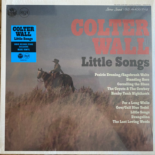 Colter Wall - Little Songs (LP, Ltd, Blu)