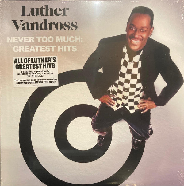 Luther Vandross - Never Too Much: Greatest Hits (2xLP, Comp)
