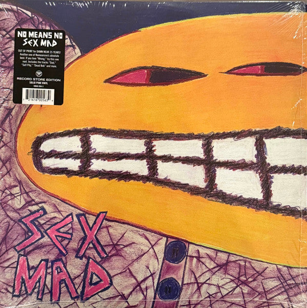 Nomeansno - Sex Mad (LP, Album, RE, RM, Pin)