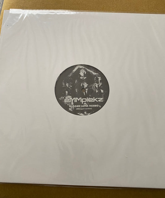 eMMplekz - Gloomy Leper Techno (MMongrel Versions) (12", EP, Ltd)