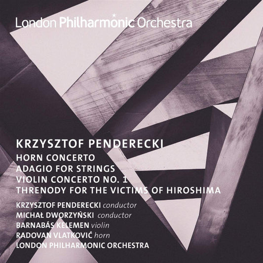 Krzysztof Penderecki, Michał Dworzynski, Barnabás Kelemen, Radovan Vlatković, London Philharmonic Orchestra - Horn And Violin Concertos (CD, Album)