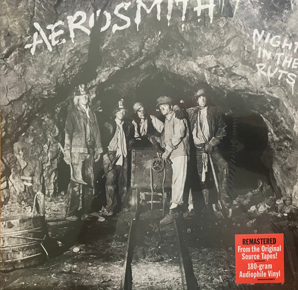 Aerosmith - Night In The Ruts (LP, Album, RE, RM, RP, 180)