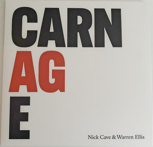 Nick Cave & Warren Ellis - Carnage (LP, Album)