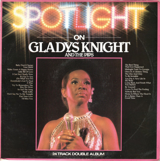 Gladys Knight And The Pips - Spotlight On Gladys Knight And The Pips (2xLP, Comp)