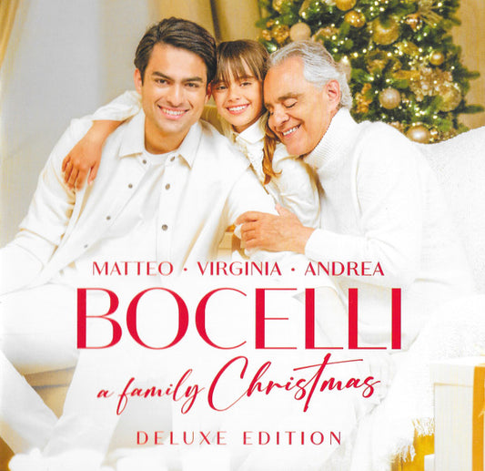 Matteo* • Andrea* • Virginia Bocelli - A Family Christmas  (CD, Album, Dlx)