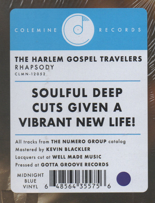 The Harlem Gospel Travelers - Rhapsody (LP, Album, Ltd, Mid)