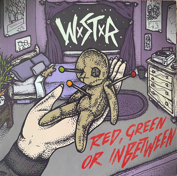 WSTR - Red, Green Or Inbetween (LP, Album, Ltd, RE, Pur)