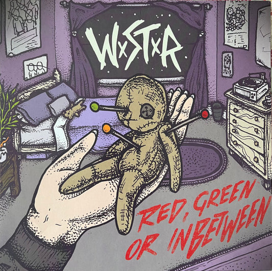 WSTR - Red, Green Or Inbetween (LP, Album, Ltd, RE, Pur)