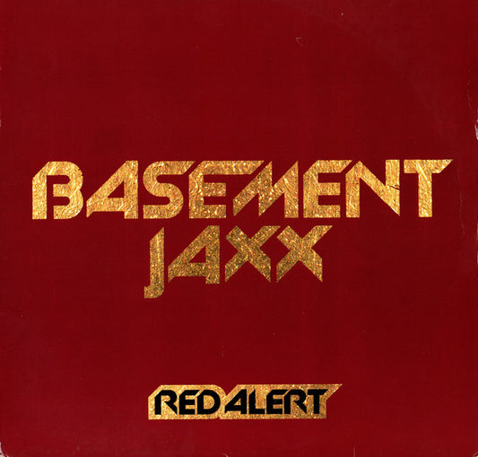 Basement Jaxx - Red Alert (12", Single)