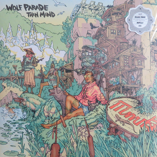 Wolf Parade - Thin Mind (LP, Album)