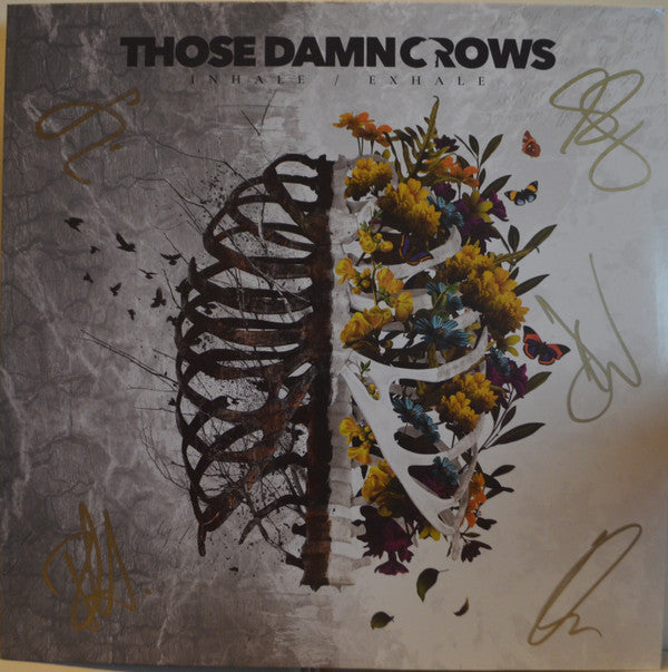 Those Damn Crows - Inhale/Exhale (LP, Album, Bla)