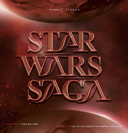 The City Of Prague Philharmonic Orchestra, John Williams (4) - Music From The Star Wars Saga. Episodes I, II, III, IV, V, VI (2xLP, Dlx, Tra)