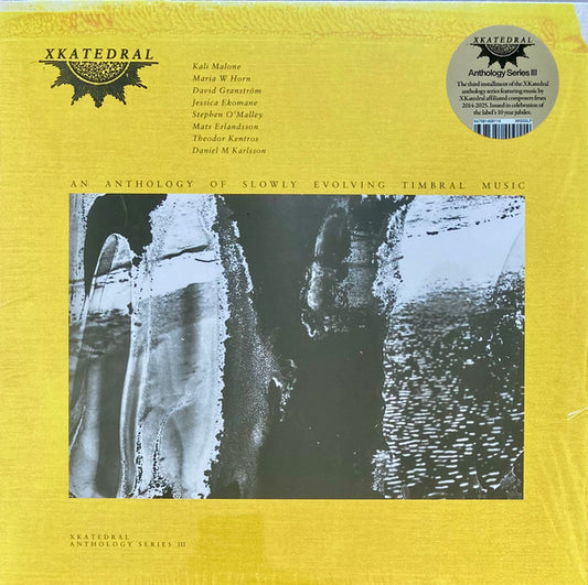 Various - XKatedral Anthology Series III (An Anthology Of Slowly Evolving Timbral Music)  (2xLP, Comp, Ltd)