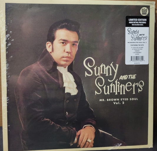 Sunny & The Sunliners - Mr. Brown Eyed Soul Vol. 2 (LP, Album, Comp, Ltd, Red)