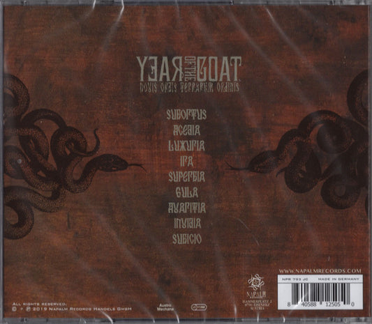 Year Of The Goat - Novis Orbis Terrarum Ordinis (CD, Album)