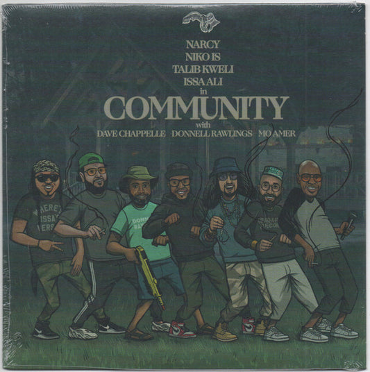 Narcy, Niko Is*, Talib Kweli, Issa Ali - Community (7", Single)