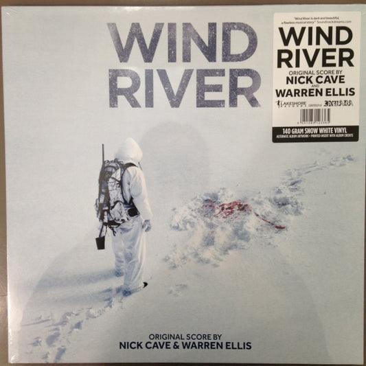 Nick Cave & Warren Ellis - Wind River  (LP, Album, Whi)