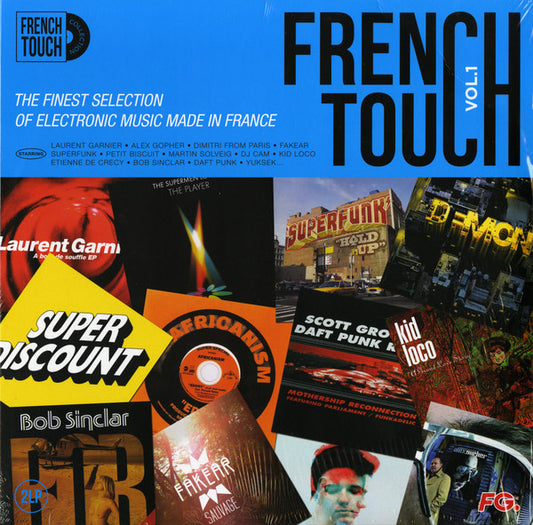 Various - French Touch Vol. 1 (2xLP, Comp, RE, RM)