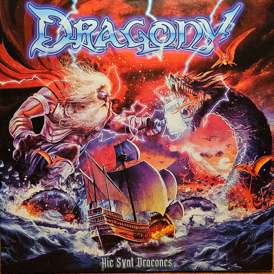 Dragony - Hic Svnt Dracones (2xLP, Album, Aqu)