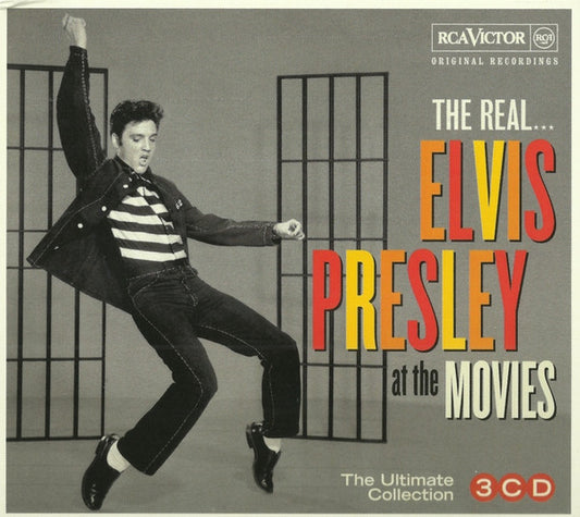 Elvis Presley - The Real... Elvis Presley At The Movies (3xCD, Comp + Box)