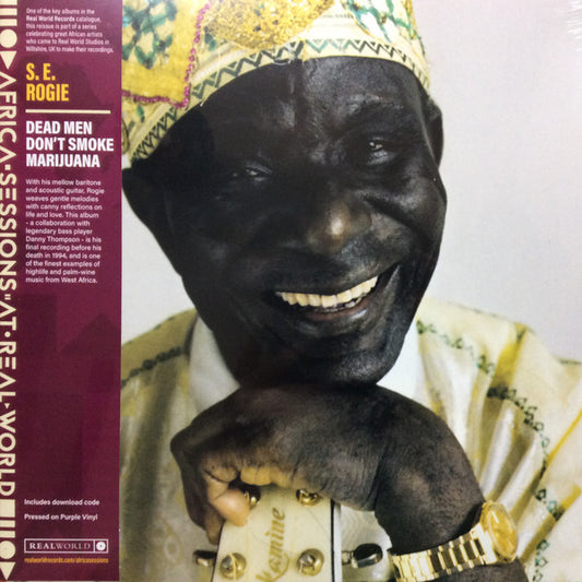 S.E. Rogie* - Dead Men Don't Smoke Marijuana (LP, Album, RE, Pur)