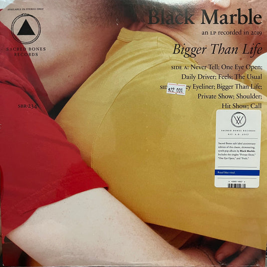 Black Marble - Bigger Than Life (LP, Album, Ltd, RP, Roy)