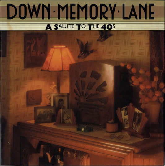 Various - Down Memory Lane (A Salute To The 40s) (8xLP, Comp, UK  + Box)