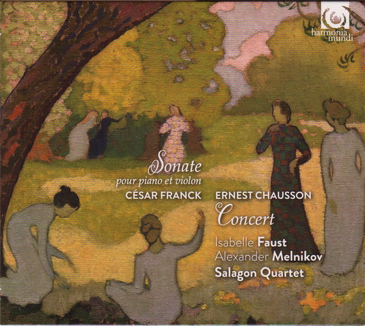 César Franck / Ernest Chausson, Isabelle Faust, Alexander Melnikov, Salagon Quartet - Sonate Pour Piano Et Violon / Concert (CD, Album)