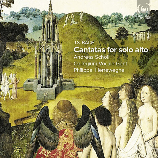 J.S. Bach* - Andreas Scholl, Collegium Vocale, Philippe Herreweghe - Cantatas For Solo Alto (CD, Album, RE)