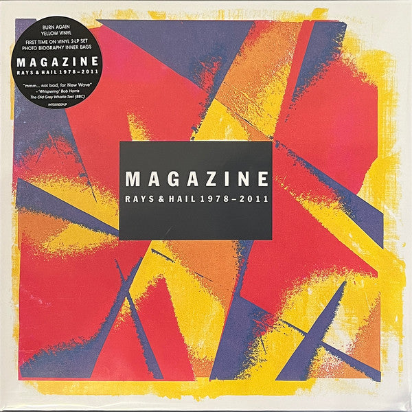 Magazine - Rays & Hail 1978-2011 (2xLP, Album, Comp, RE, Yel)