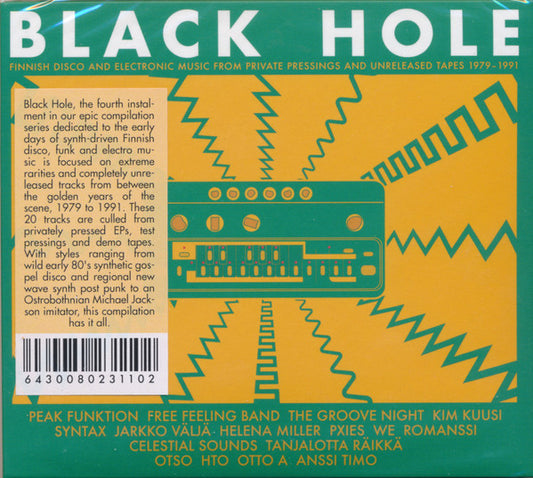 Various - Black Hole – Finnish Disco And Electronic Music From Private Pressings And Unreleased Tapes 1979–1991 (CD, Comp)
