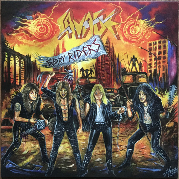 Savage (68) - Glory Riders (LP, Album)