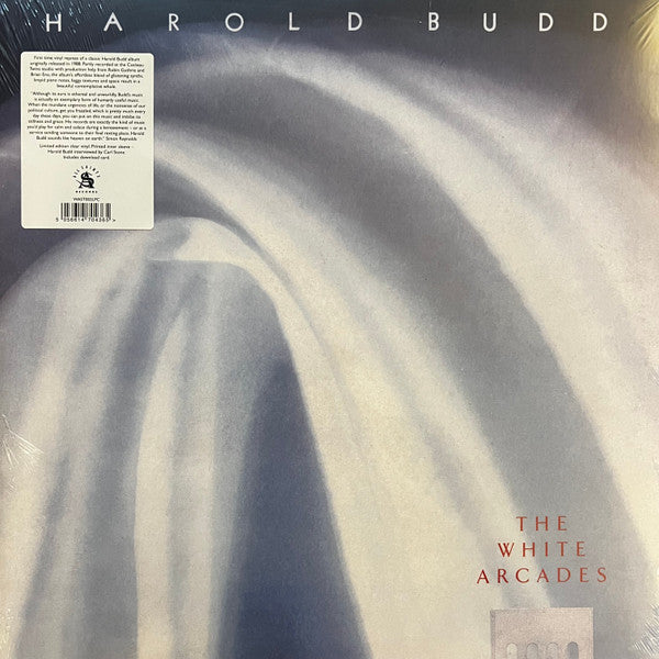 Harold Budd - The White Arcades (LP, Album, Ltd, RE, Cle)