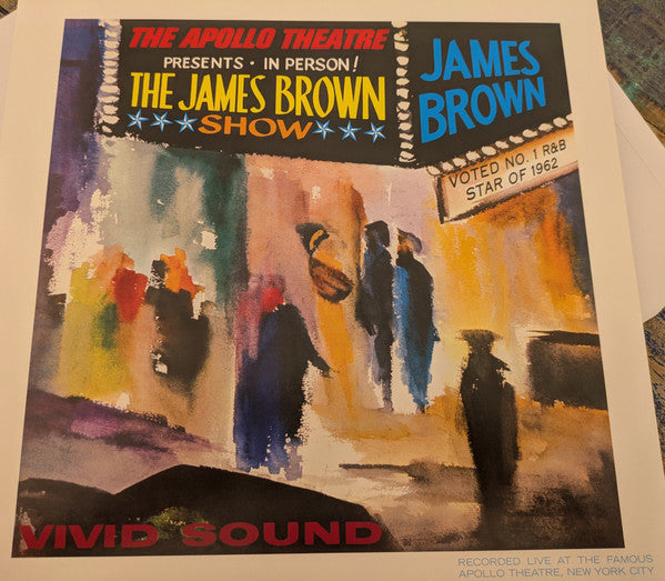 James Brown - 'Live' At The Apollo (LP, Album, Ltd, RE, RM, Red)