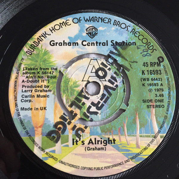 Graham Central Station - It's Alright (7", Single, Pus)