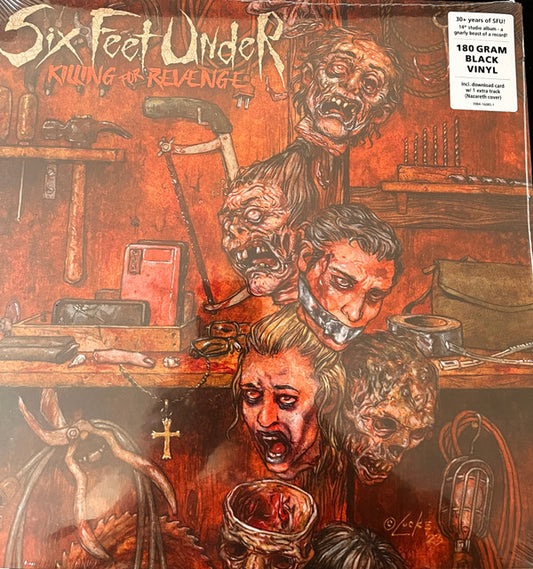 Six Feet Under - Killing For Revenge  (LP, Album)