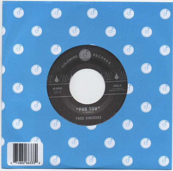 Thee Sinseers - For You (7")