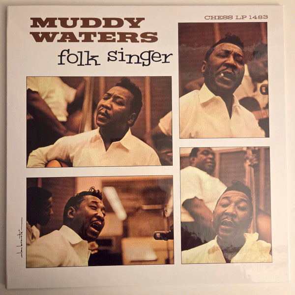 Muddy Waters - Folk Singer (LP, Album, Mono, RE, RM, 180)