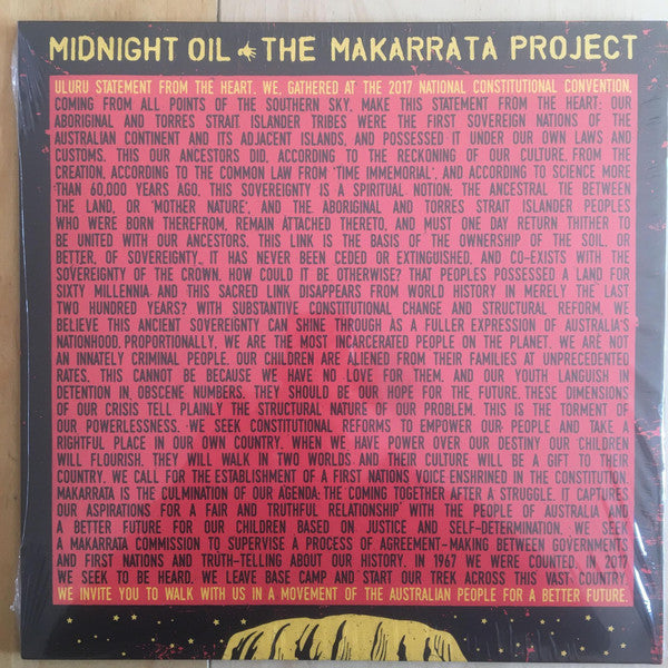 Midnight Oil - The Makarrata Project (LP, MiniAlbum, Yel)