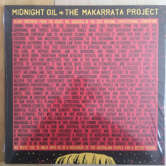 Midnight Oil - The Makarrata Project (LP, MiniAlbum, Yel)
