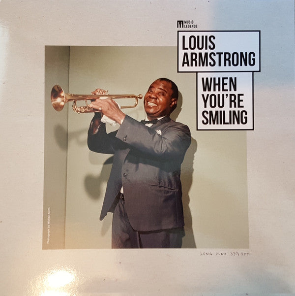 Louis Armstrong - When You're Smiling (LP, Comp, RM)
