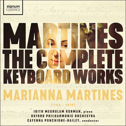 Martines* - Idith Meshulam Korman*, Oxford Philharmonic Orchestra, Cayenna Ponchione-Bailey* - The Complete Keyboard Works (2xCD, Album)