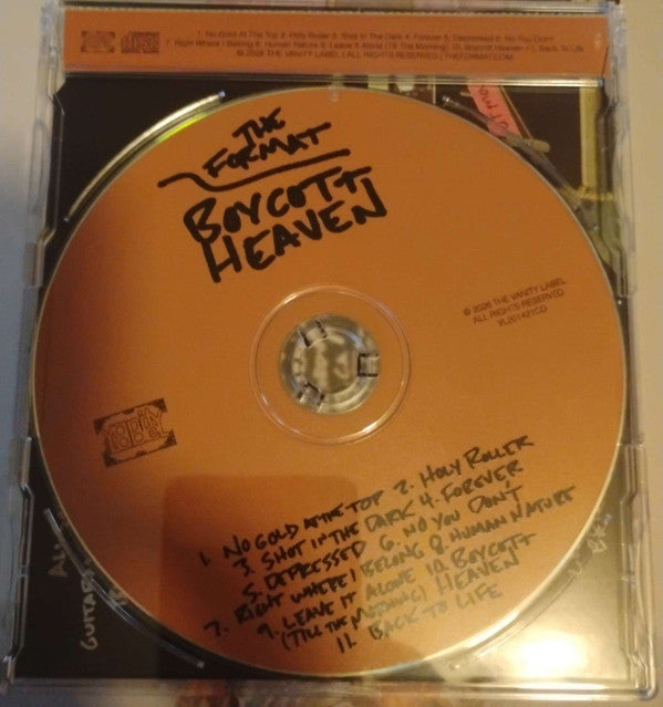The Format (2) - Boycott Heaven (CD, Album)