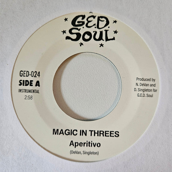 Magic In Threes - Aperitivo / Perp Walk (7")