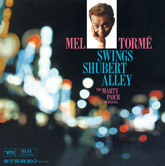 Mel Tormé / The Marty Paich Orchestra* - Swings Shubert Alley (LP, RE)