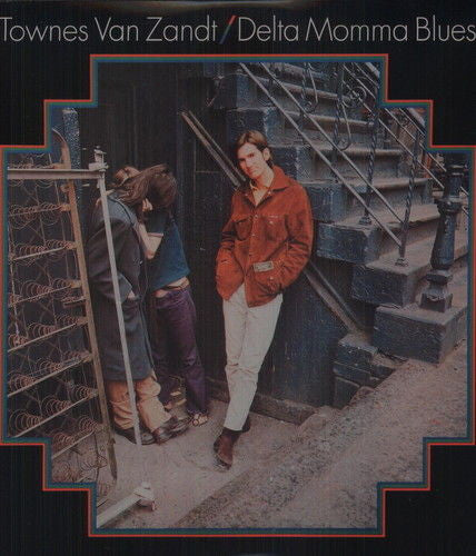 Townes Van Zandt - Delta Momma Blues (LP, Album, RE)